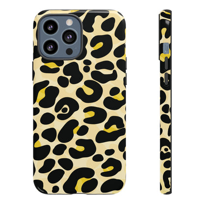 Classic Golden Leopard Print Phone Case