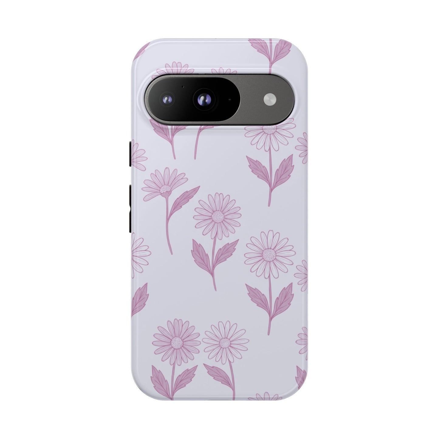 Pretty Lilac Daisy Pattern Phone Case