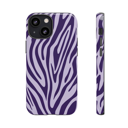 Boutique Lavender Tiger Print Phone Case
