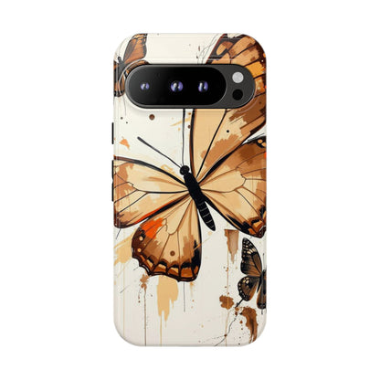 Acrylic Style Butterflies Design Phone Case - Multicolor Phone Case - Google Pixel 9 Pro / Glossy