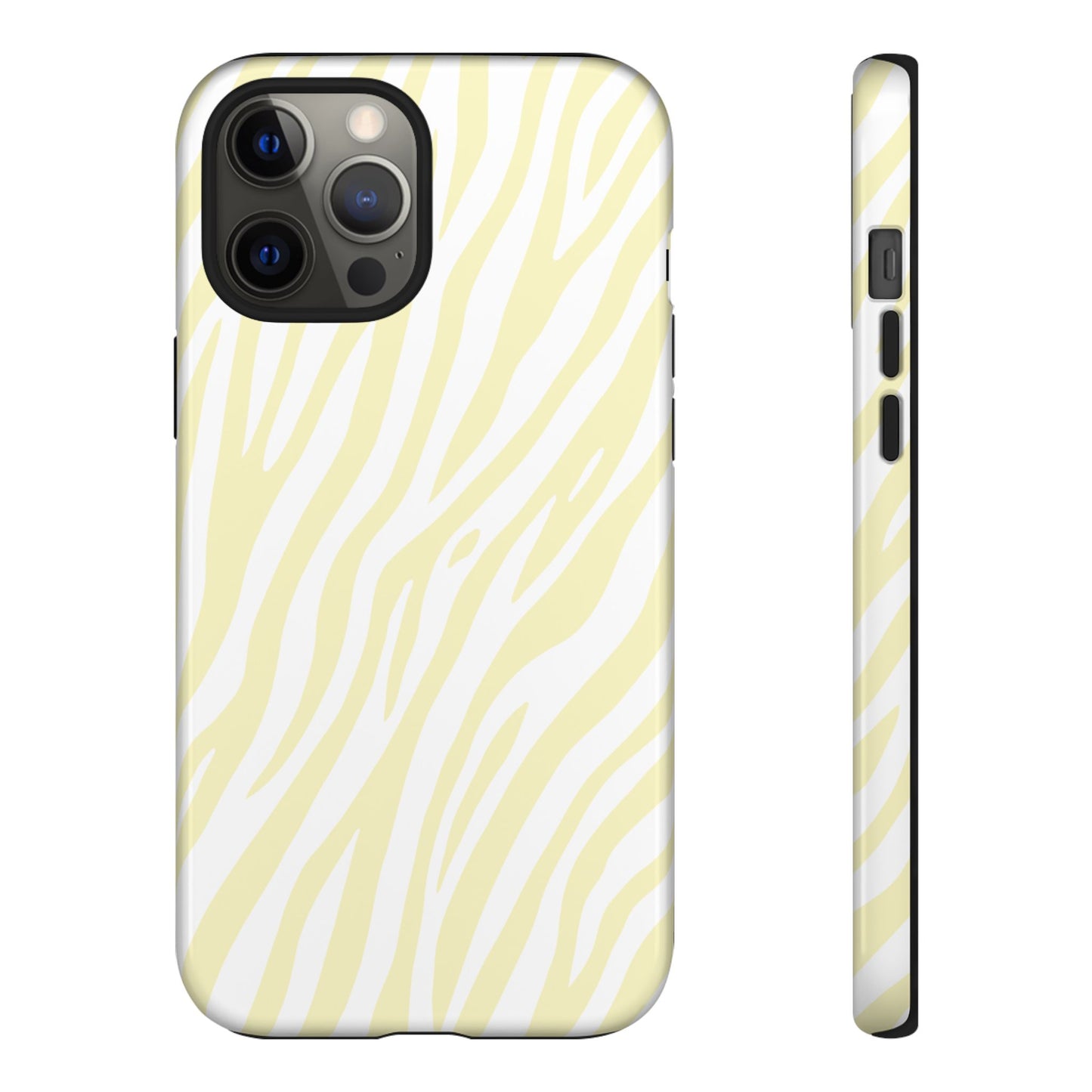 Buttercream Tiger Print Phone Case