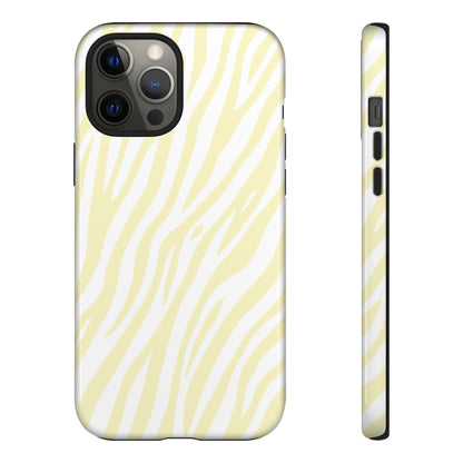 Buttercream Tiger Print Phone Case