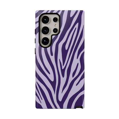 Boutique Lavender Tiger Print Phone Case