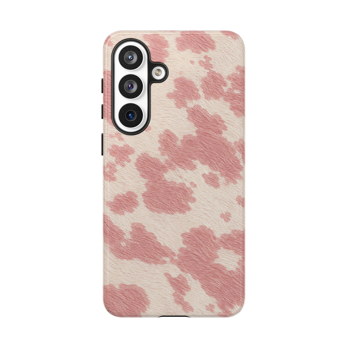 Pretty Blush Cow Print Phone Case
