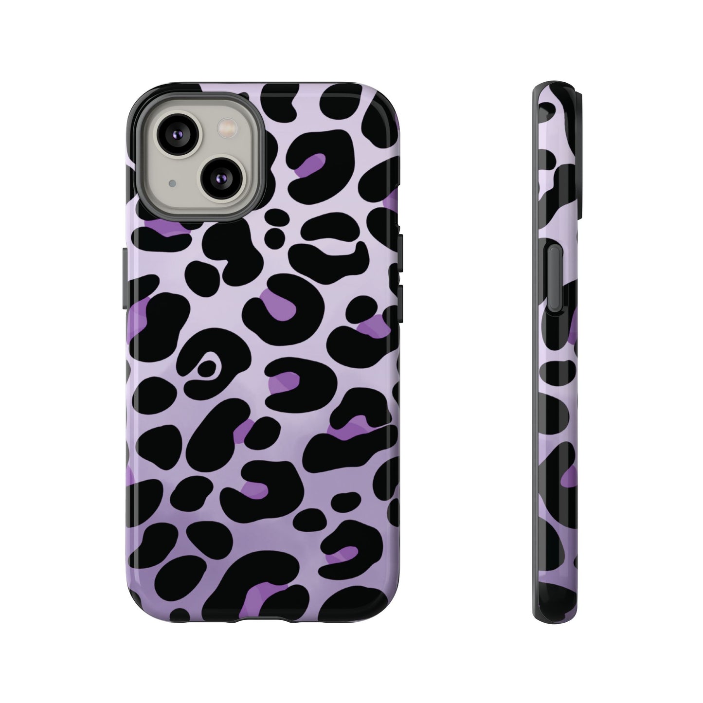 Pretty Lavender Leopard Print Phone Case