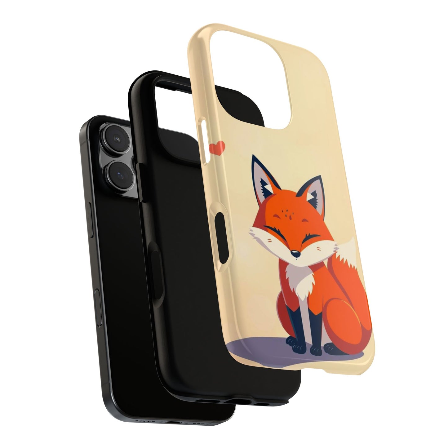 Phone Case - Cute Fox Design Phone Case