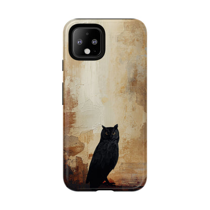Beautiful Abstract Owl Design Phone Case