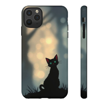 Gothic Cat Design Phone Case - Multicolor Phone Case - iPhone 11 Pro Max / Glossy