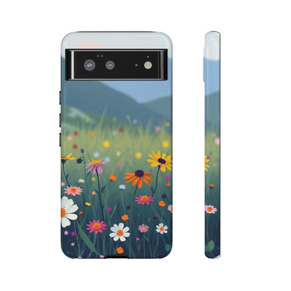Vibrant Meadow Design Phone Case