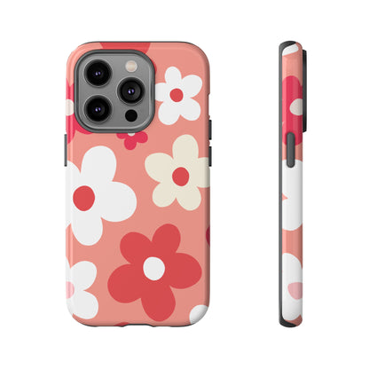Cute Pink Daisy Pattern #1 Phone Case - Pink Phone Case - iPhone 14 Pro / Glossy