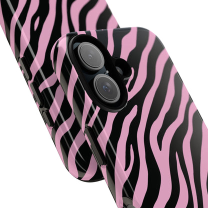 Stylish Blush Zebra Print Phone Case