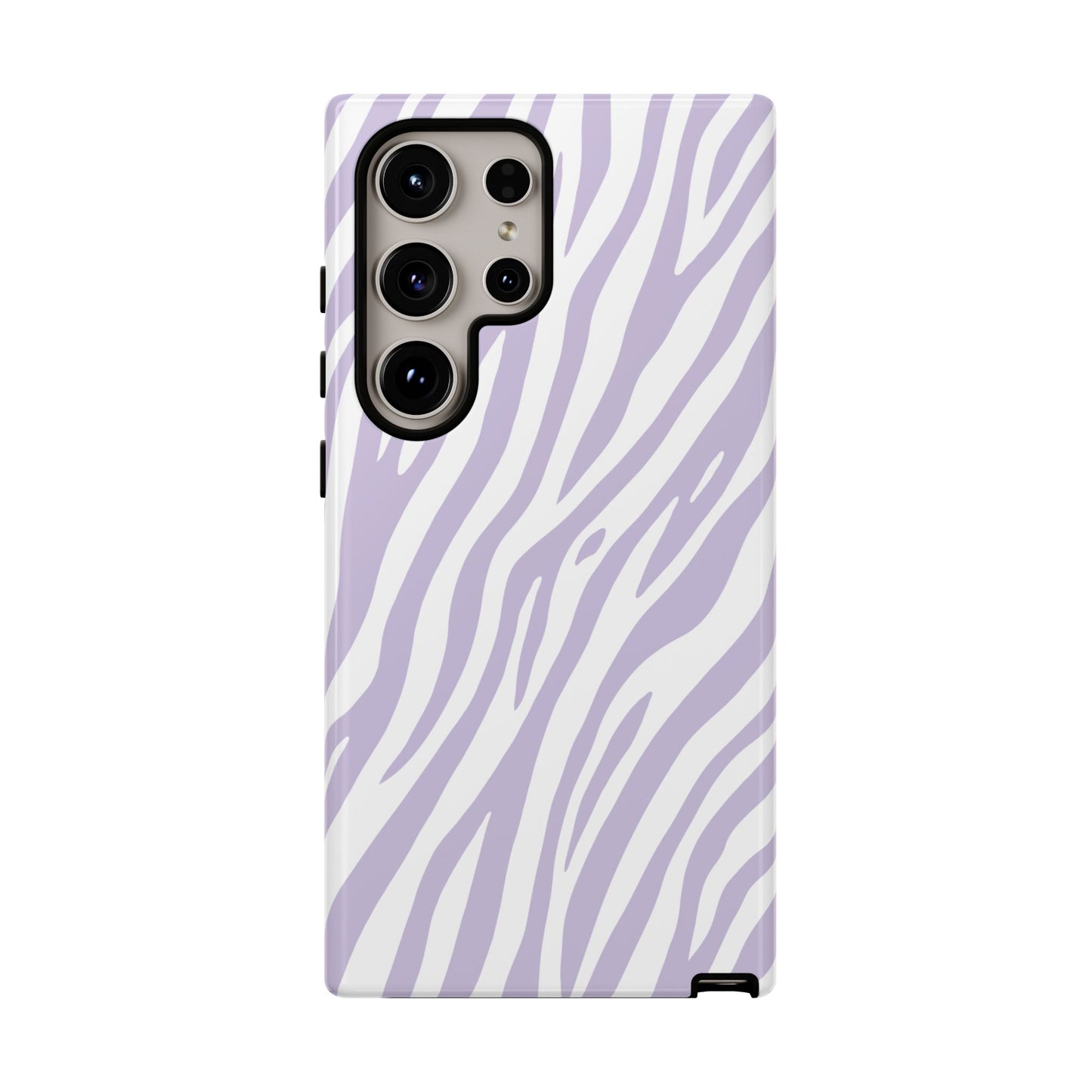 Lavender Tiger Print Phone Case