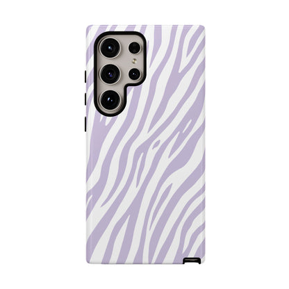 Lavender Tiger Print Phone Case