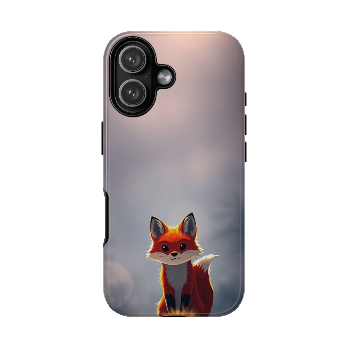 Cute Gothic Fox Design Phone Case - Multicolor Phone Case - iPhone 17 / Glossy