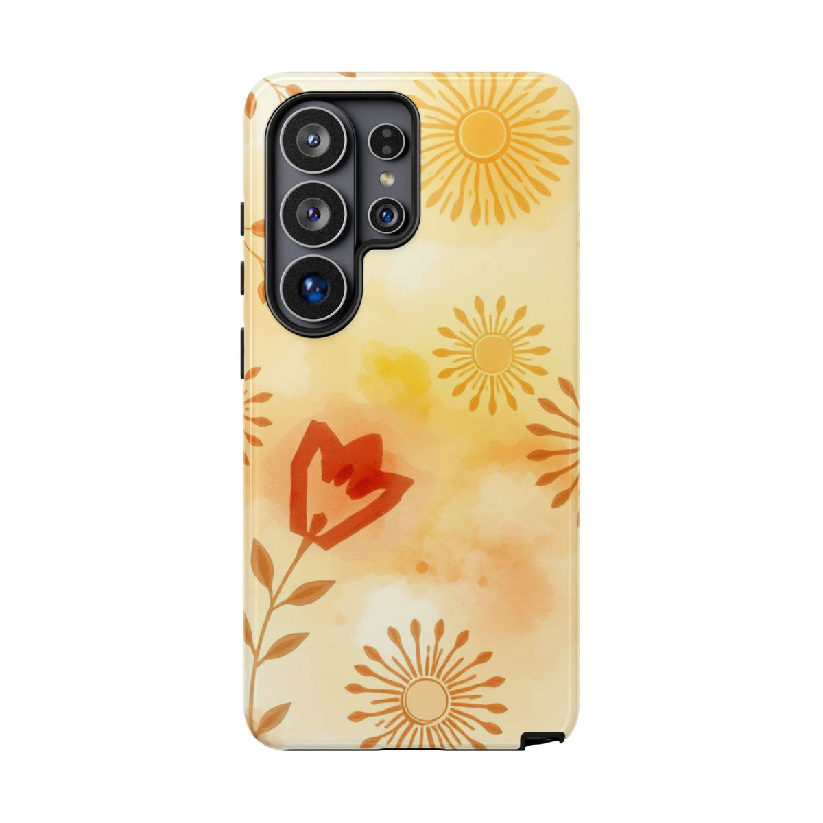 Boho Chic Watercolour Pattern Phone Case - Multicolor Phone Case - Samsung Galaxy S26 Ultra / Glossy