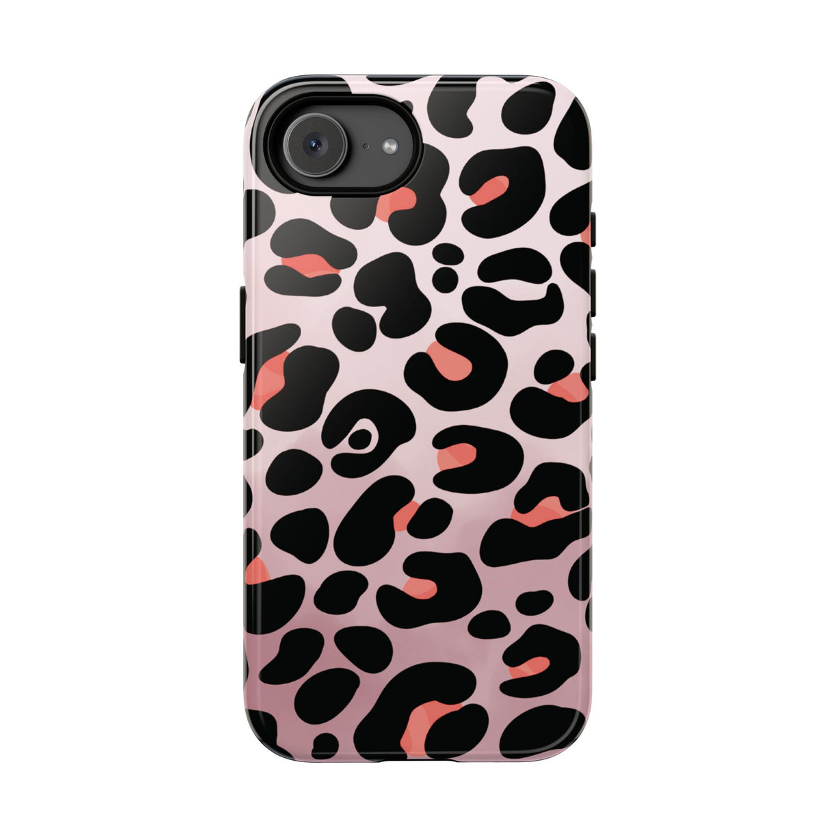 Cute Blush Leopard Print Phone Case - Pink Phone Case - iPhone 17e / Glossy