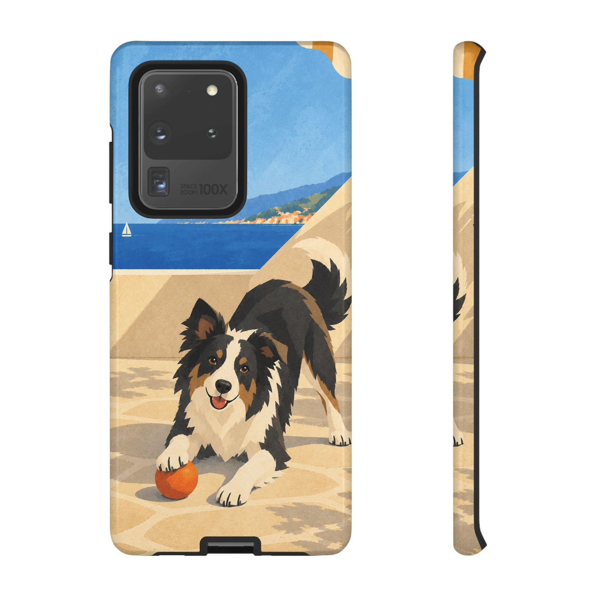 Border Collie One More Throw Phone Case - Multicolor Phone Case - Samsung Galaxy S20 Ultra / Glossy