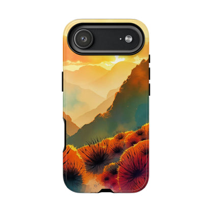 Ideallic Watercolour Sunset Design Phone Case - Multicolor Phone Case - iPhone 17 Air / Glossy