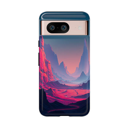 Google Pixel 8 / Glossy Phone Case - Alien Vista Design Phone Case