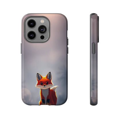 Cute Gothic Fox Design Phone Case - Multicolor Phone Case - iPhone 14 Pro / Glossy