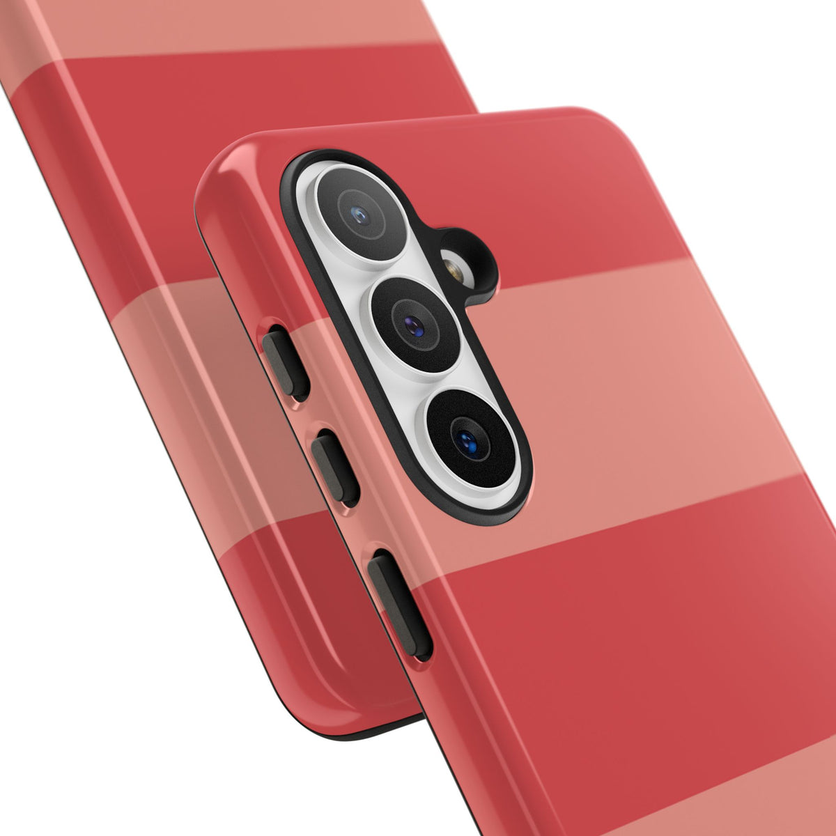 Pink Horizontal Stripe Pattern Phone Case - Pink Phone Case