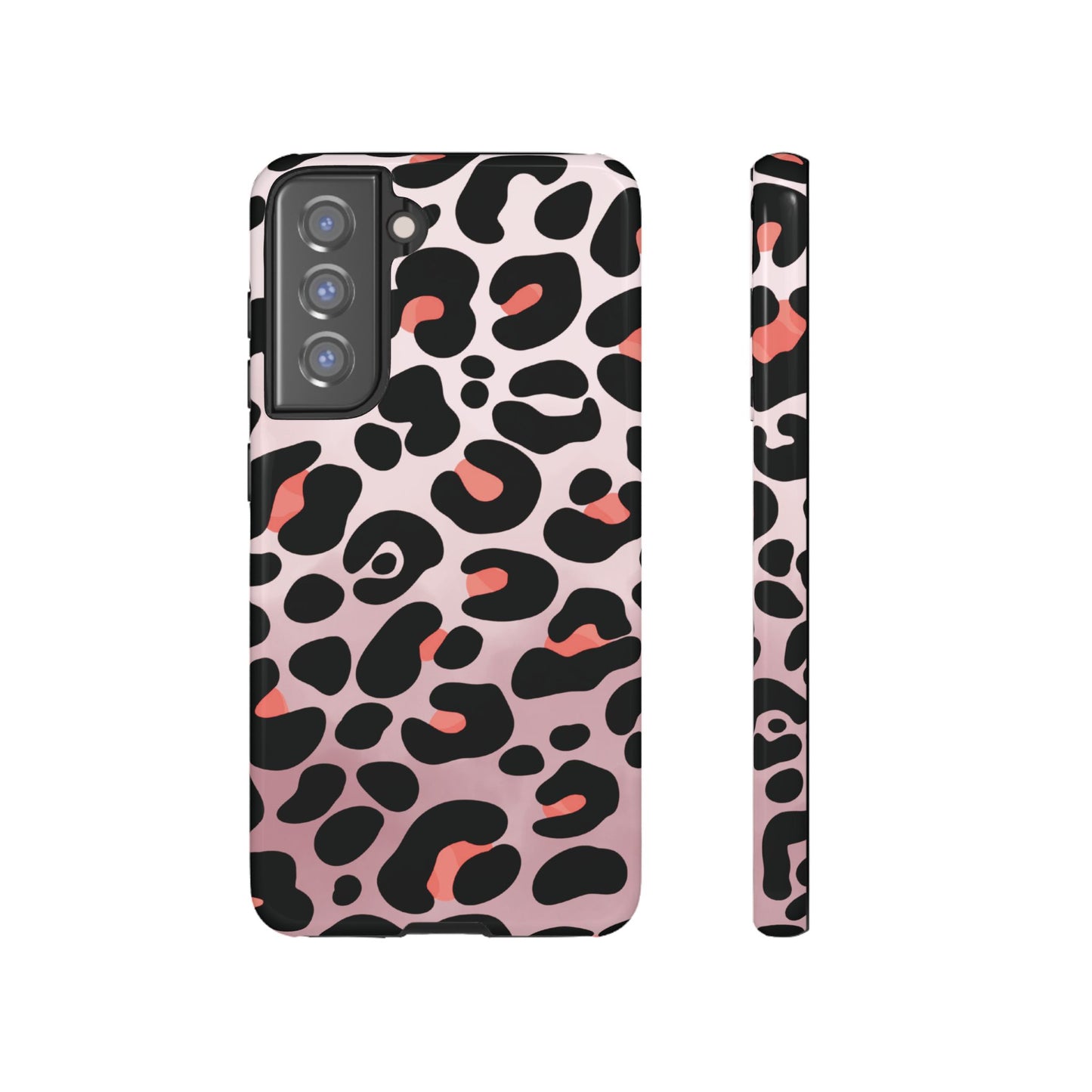 Cute Blush Leopard Print Phone Case
