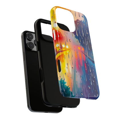 Electric Rain Watercolour Design Phone Case - Multicolor Phone Case