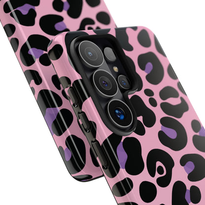 Pretty Pink & Lavender Leopard Print