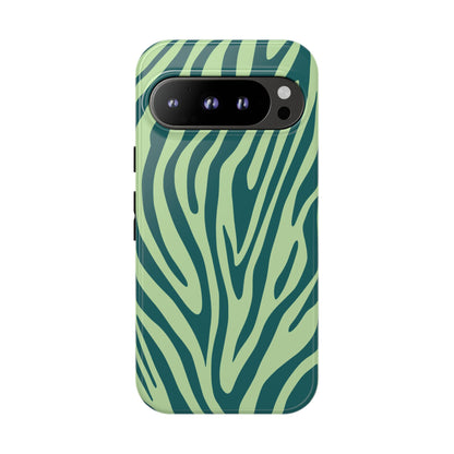 Boutique Sage Tiger Print Phone Case