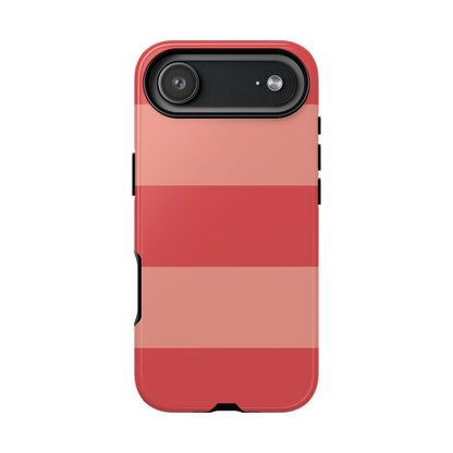 Pink Horizontal Stripe Pattern Phone Case - Pink Phone Case - iPhone 17 Air / Glossy