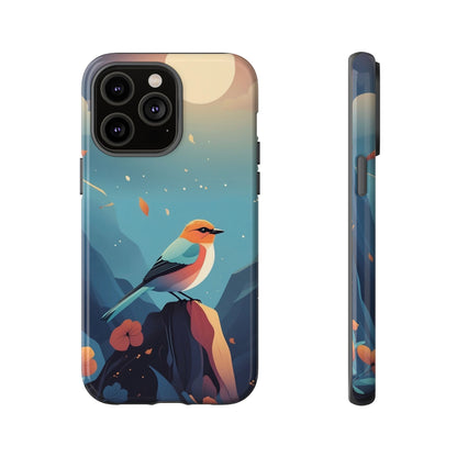 Stylised Bird Design Phone Case - Multicolor Phone Case - iPhone 14 Pro Max / Glossy
