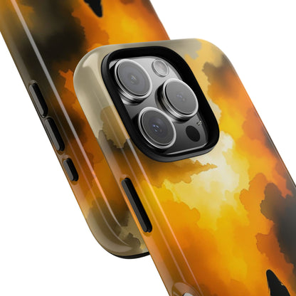 Phone Case - Watercolour Gothic Woman in Black Phone Case