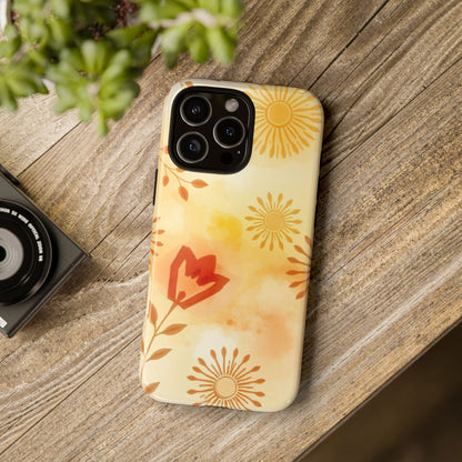 Boho Chic Watercolour Pattern Phone Case - Multicolor Phone Case