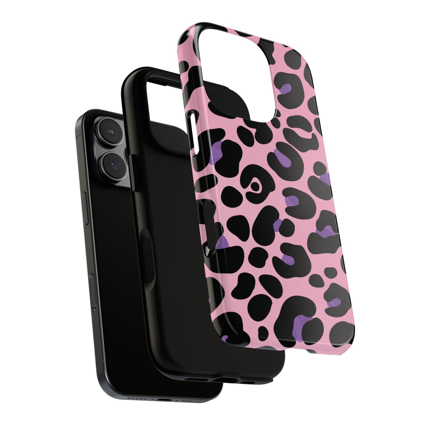 Pretty Pink & Lavender Leopard Print