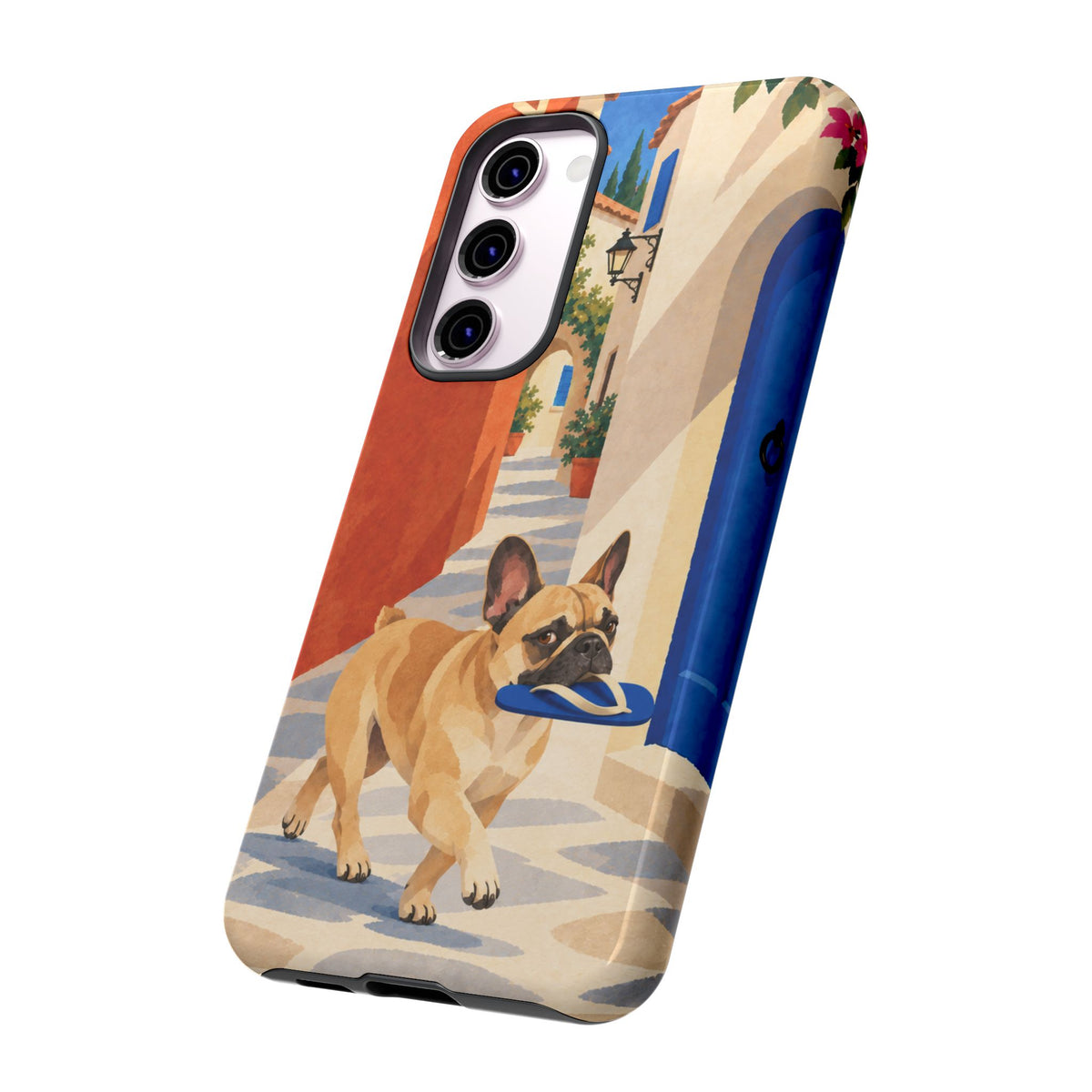 French Bulldog Quiet Lane Phone Case - Multicolor Phone Case