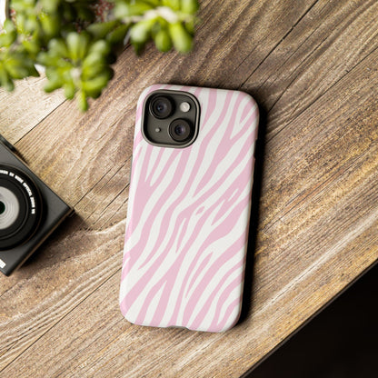 Blush Tiger Print Phone Case