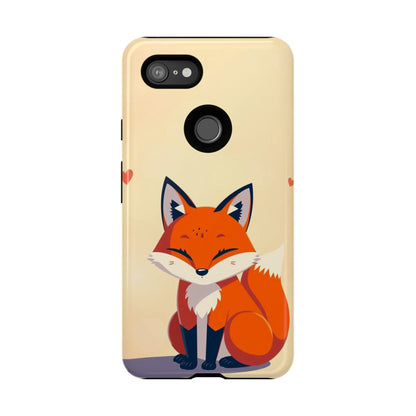 Cute Fox Design Phone Case