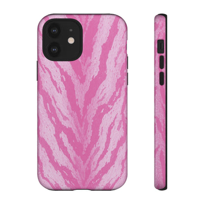 Blush Tiger Print Phone Case