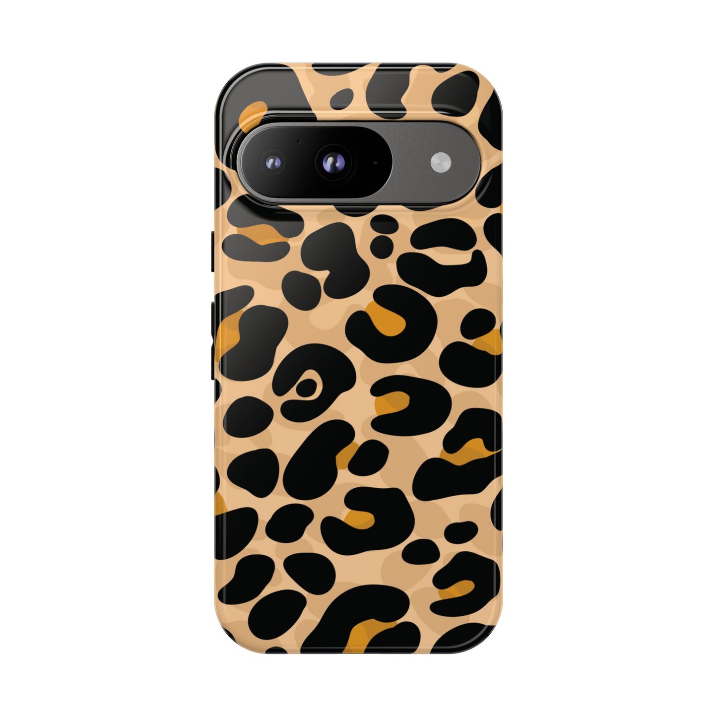Stylish Mocha Leopard Print Phone Case