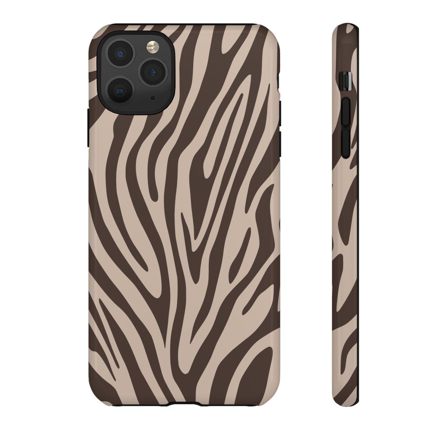 Boutique Mocha Tiger Print Phone Case