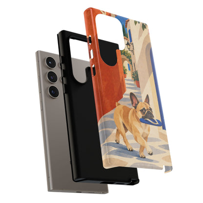 French Bulldog Quiet Lane Phone Case - Multicolor Phone Case