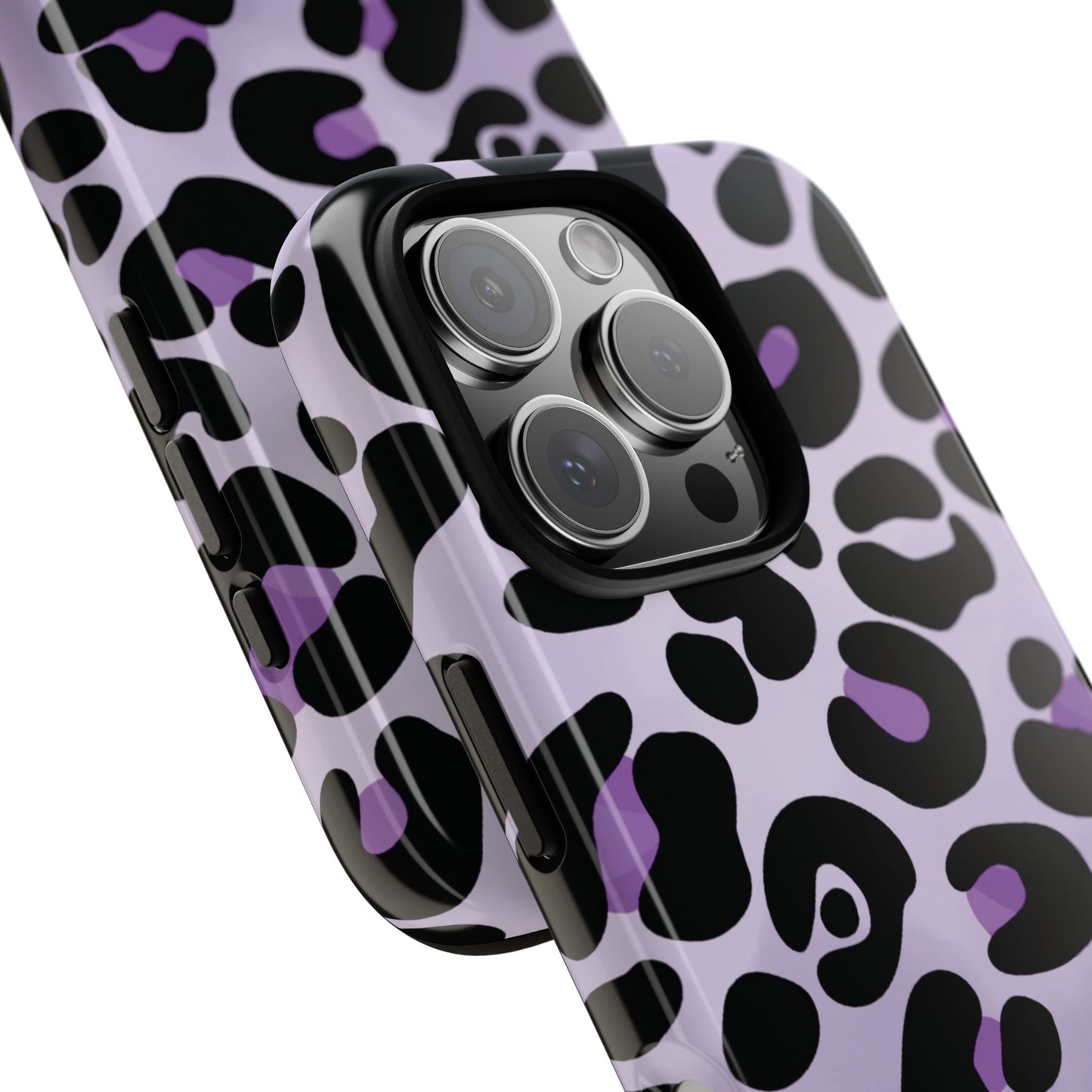 Pretty Lavender Leopard Print Phone Case