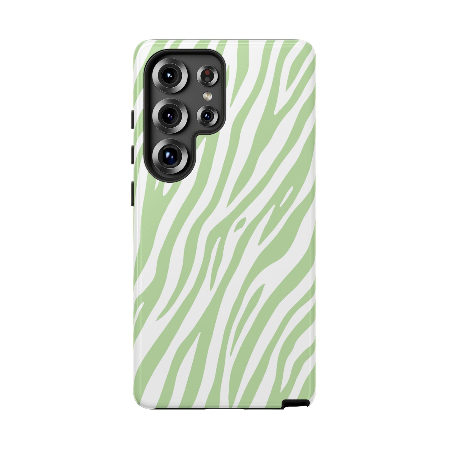 Mint Tiger Print Phone Case