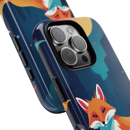 Phone Case - Stylised Fox Design Phone Case