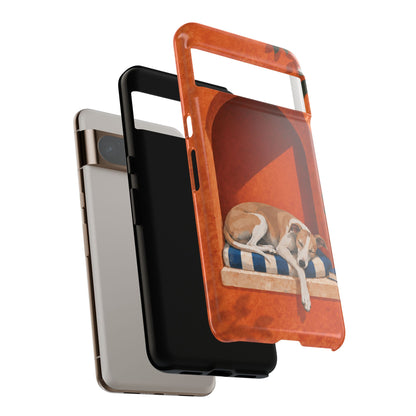 Whippet Siesta Nook Phone Case - Multicolor Phone Case