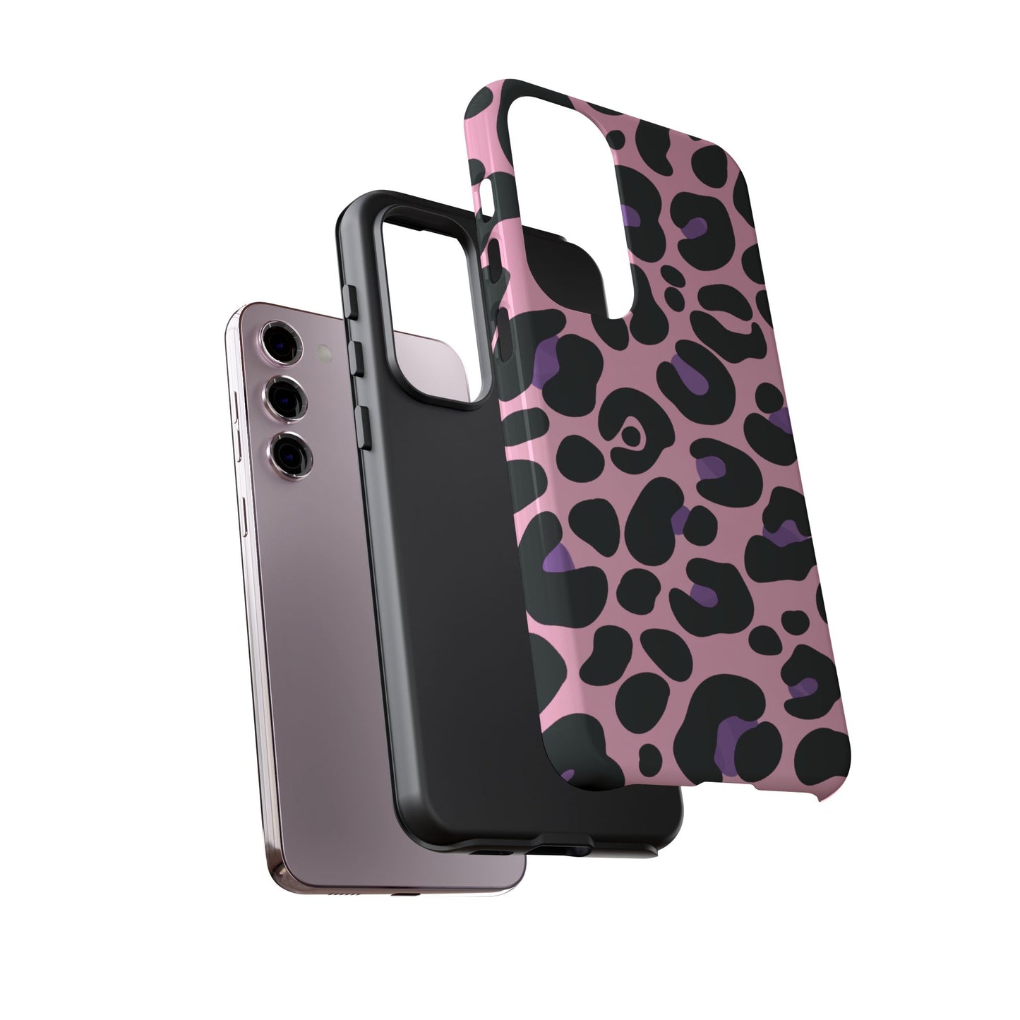 Pretty Pink & Lavender Leopard Print