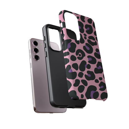 Pretty Pink & Lavender Leopard Print