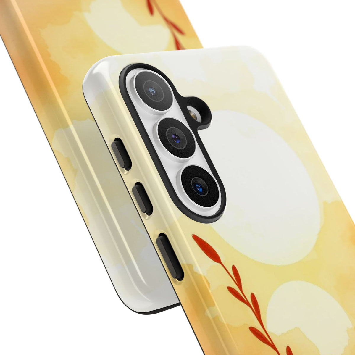 Watercolour Wildflower & Sun Design Phone Case - Multicolor Phone Case