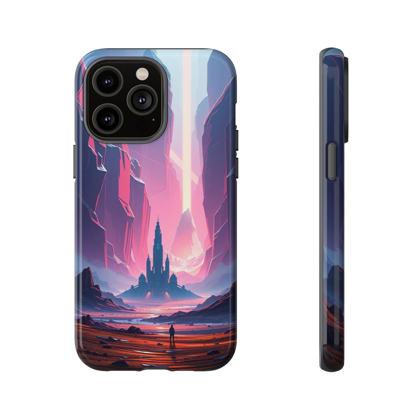 Alien Fortress Design Phone Case
