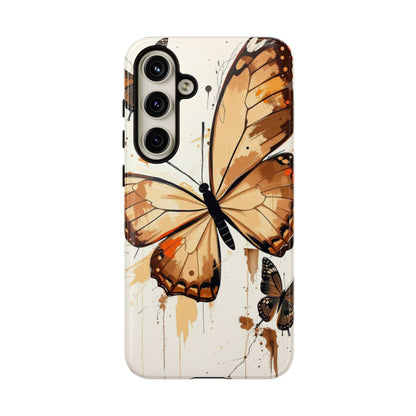 Acrylic Style Butterflies Design Phone Case - Multicolor Phone Case - Samsung Galaxy S24 Plus / Glossy